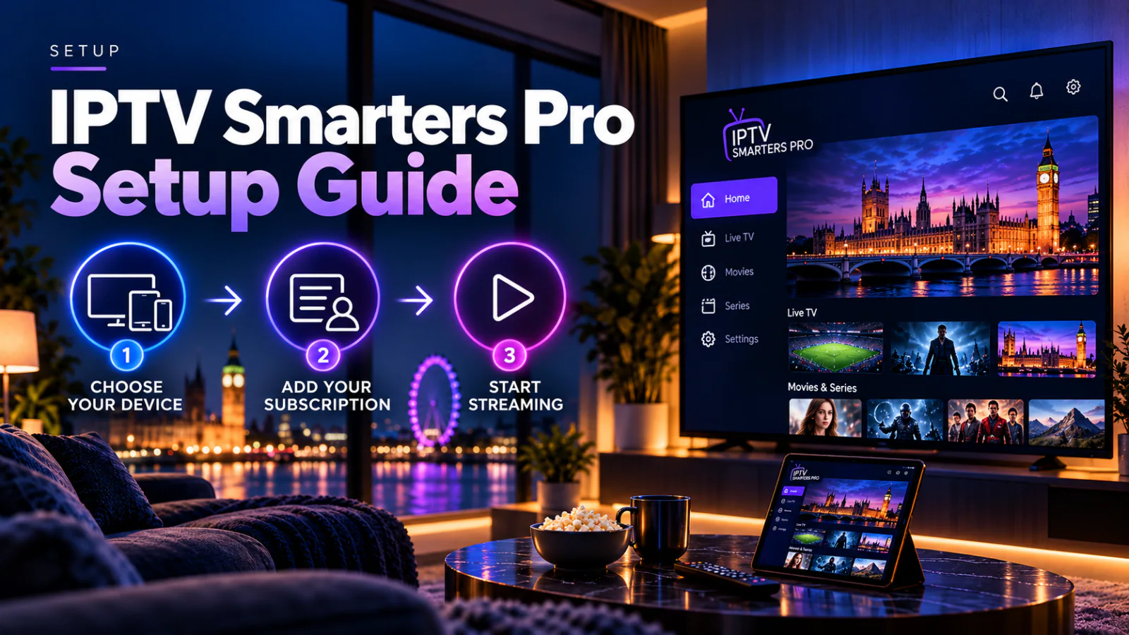 IPTV Smarters Pro setup guide