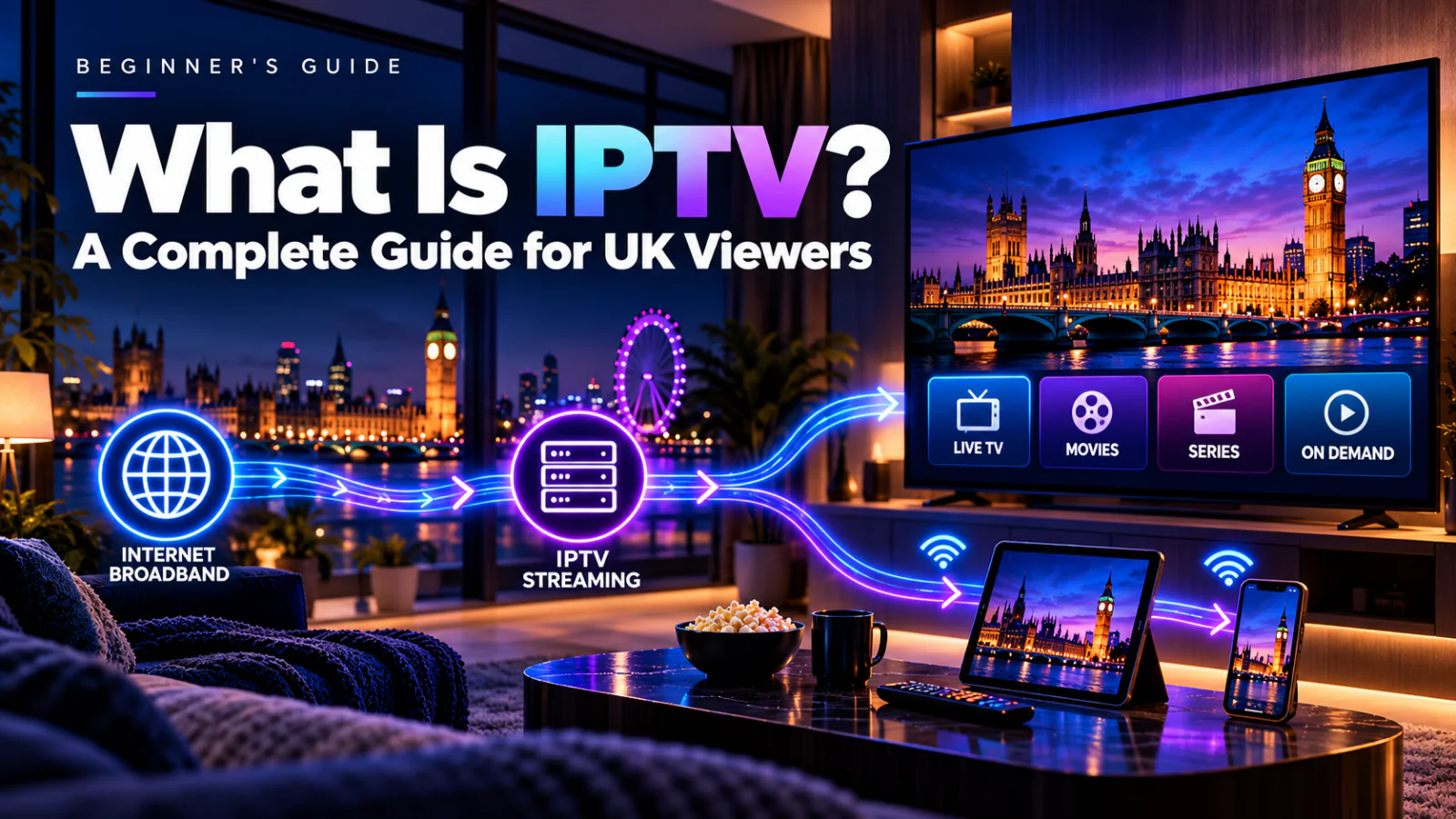 What is IPTV guide for UK viewers